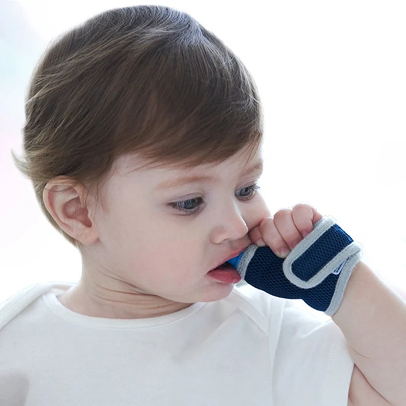 Baby Teethers Thumb Gloves Stop Thumbsucking Teether Prevent Finger Bite Prevention Of Child Give Up Sucking Fingers | Мать и ребенок