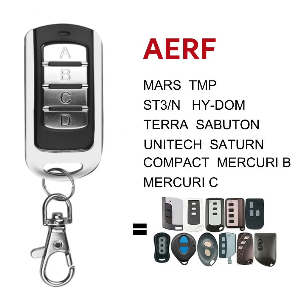 AERF Remote Control TMP MARS UNITECH COMPACT AERF MERCURIB HY-DOM Universal Gate Remote Control AERF Garage Door Remote Control