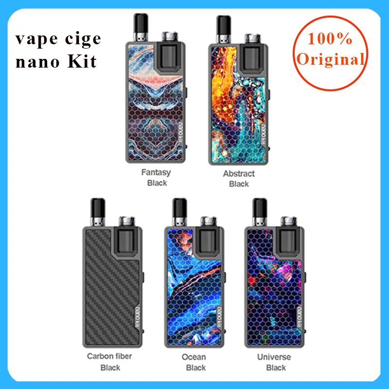 Оригинальные pod комплекты электронных сигарет Vape cige набор nano 950 мАч встроенный