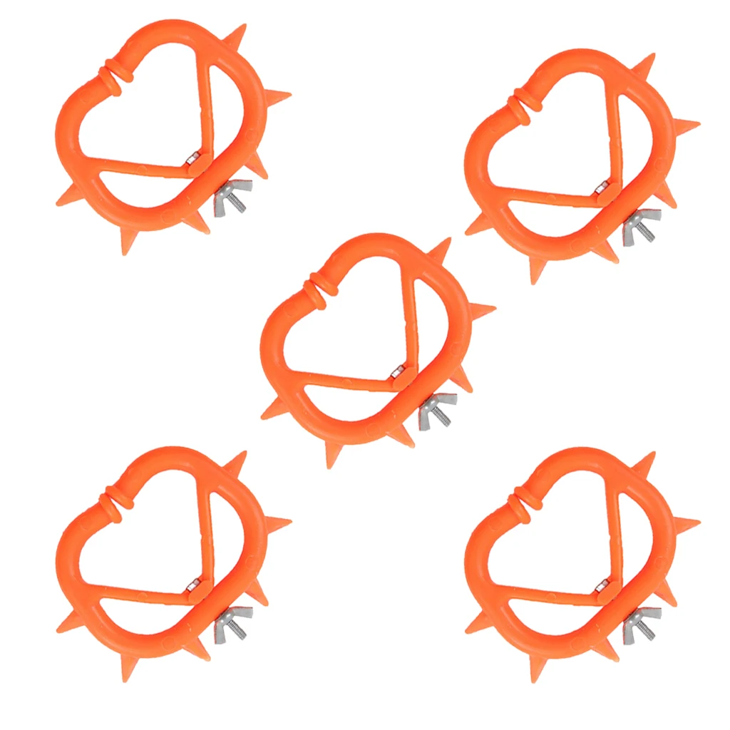 5 шт. прочный пластиковый держатель для икр | Дом и сад