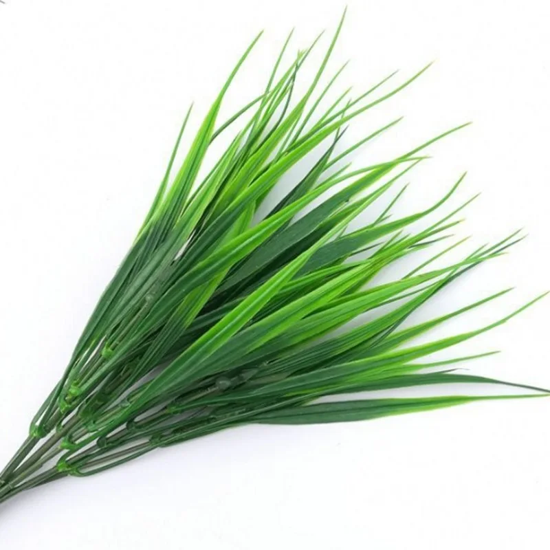 

Artificial Plants Green grass Plastic plant Artificial Grass desktop decor grass for Garden Outdoor Decoration Fake Plants