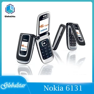 nokia 6131 refurbished original nokia 6131 phone 2g gsm unlocked flip phone english arabic hebrew russian keyboard free shipping free global shipping