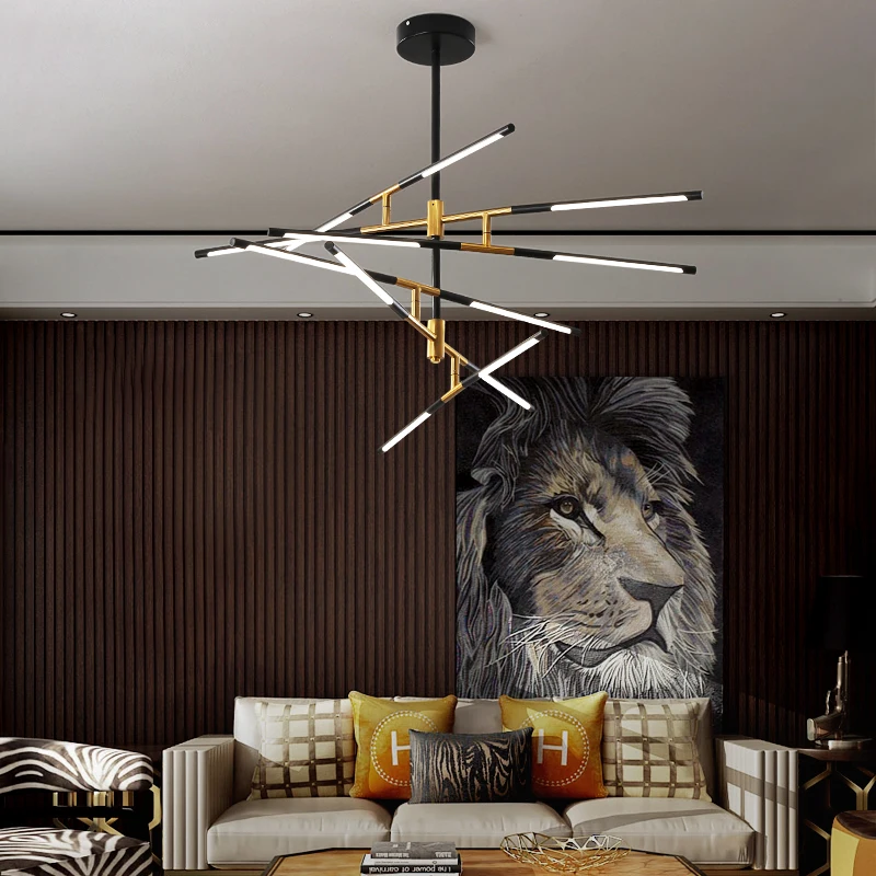 

Modern LED Chandeliers Corridor For Living Room Home Entrance Square Lighting Decorative Fixtures Lamp Dropshipping lustre Light