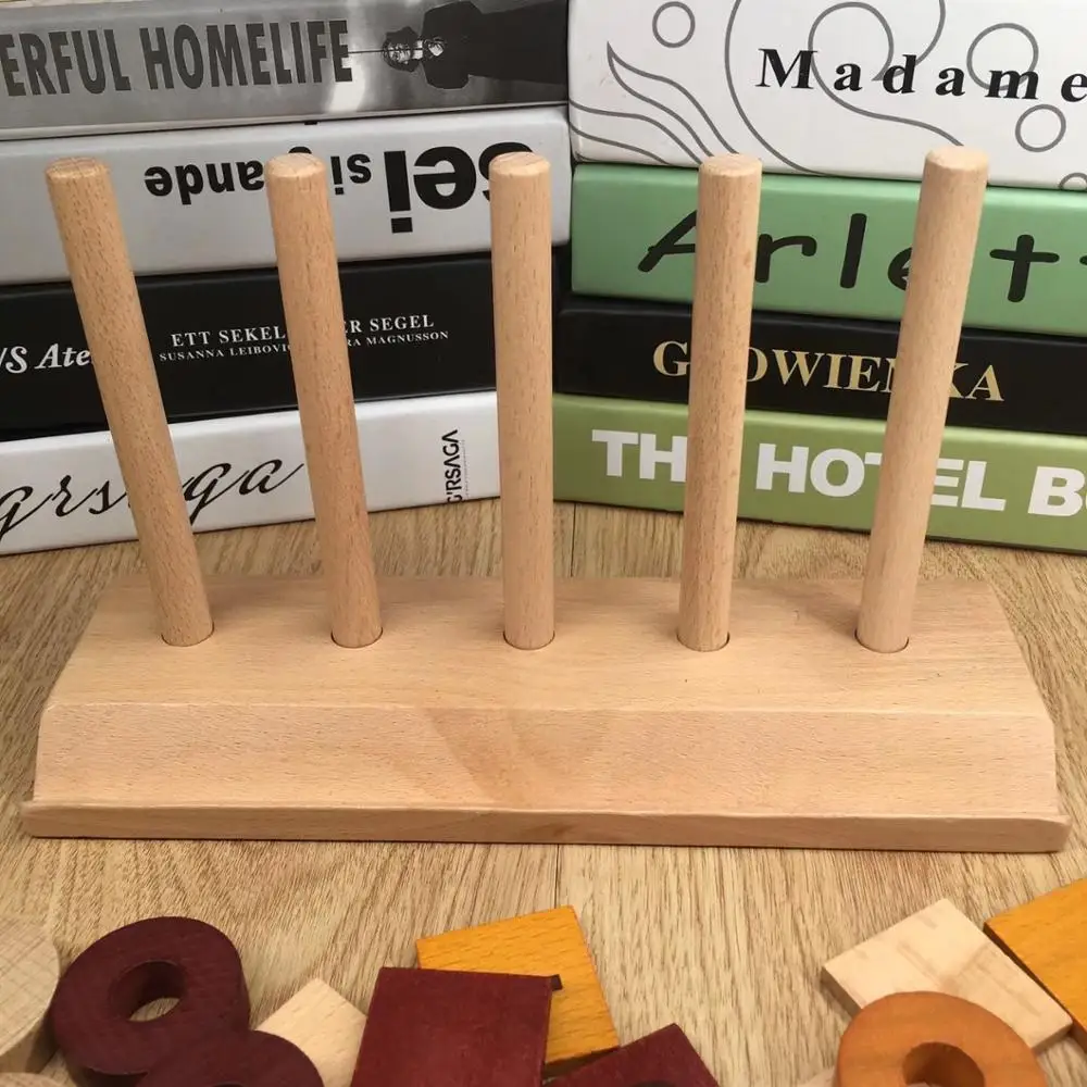 Деревянная рамка для расчетов Детский пазл раннего развития Обучающие игрушки