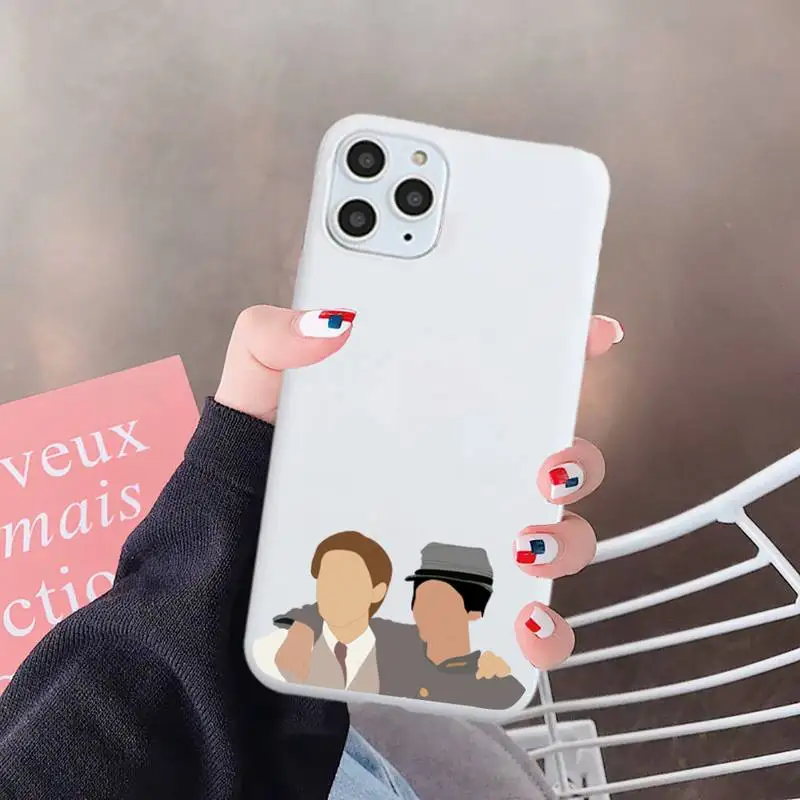 

the Vampire Diaries carcasa Phone Case Candy Color for iPhone 6 7 8 11 12 s mini pro X XS XR MAX Plus