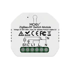Tuya Zigbee 3,0 умный светильник переключатель DIY выключатель модуль SmartThings Tuya Управление 2 Way, работает с Amazon Alexa Google Home Yandex