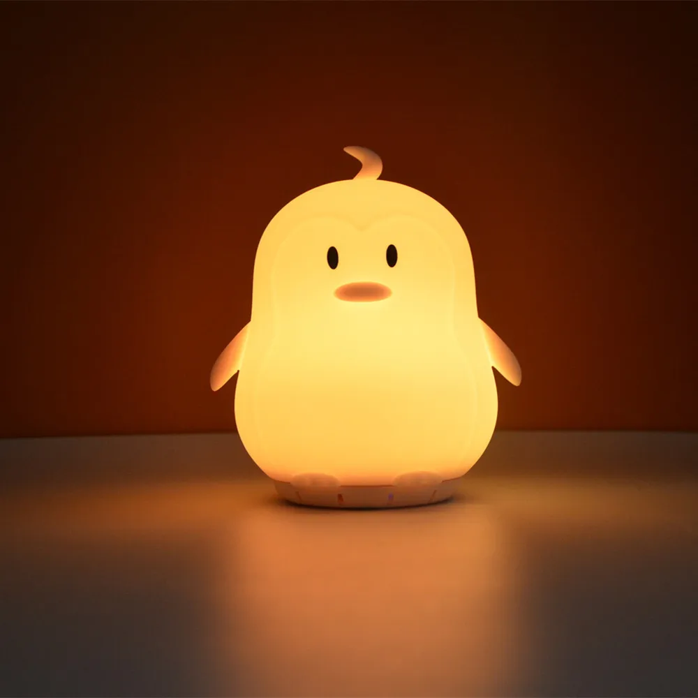 Беспроводная музыкальная лампа Fox Penguin с Bluetooth динамиком и USB разъемом|Ночники| |