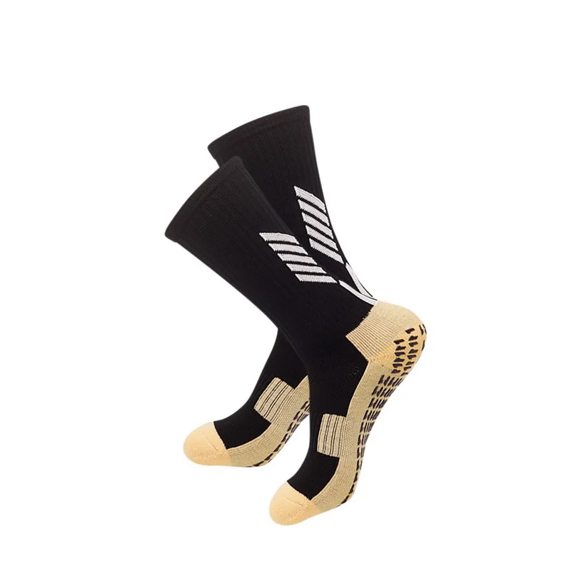 

New Football Socks Anti Slip Soccer Socks Men Sports Socks Good Quality Cotton Calcetines The Same Type As The Trusox 9 Colors