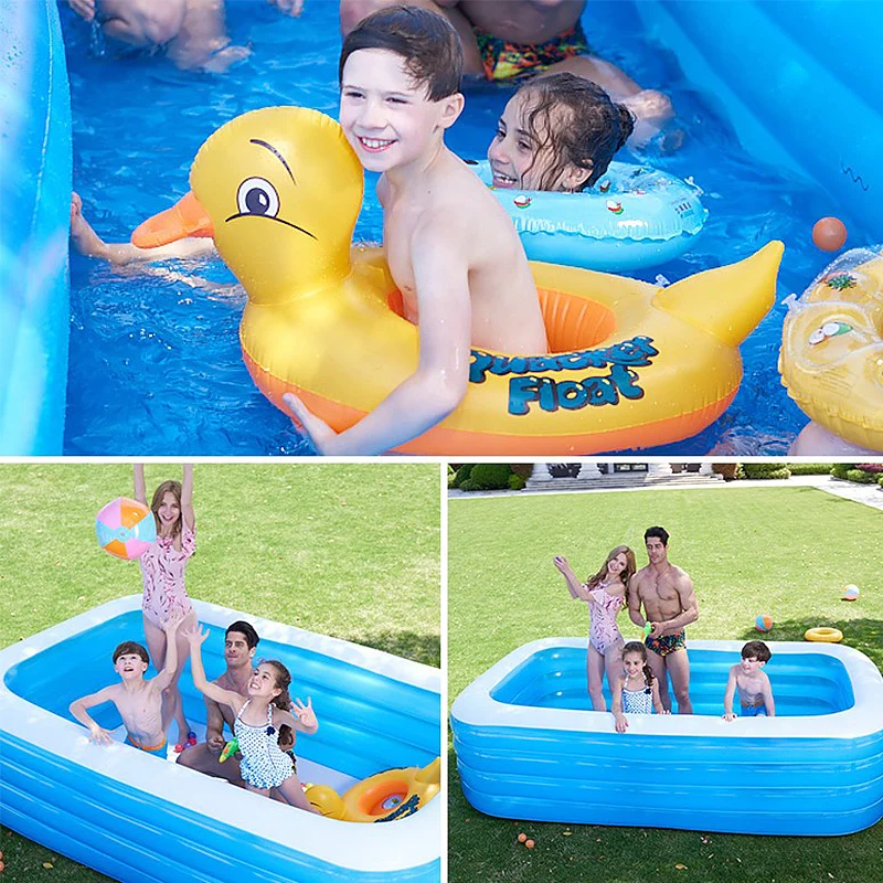 

Summer Inflatable Swimming Pool Backyard Inflated Bathtub Garden Kid Bathing Tub Thickened swimming pool Outdoor Hot Tubs HWC