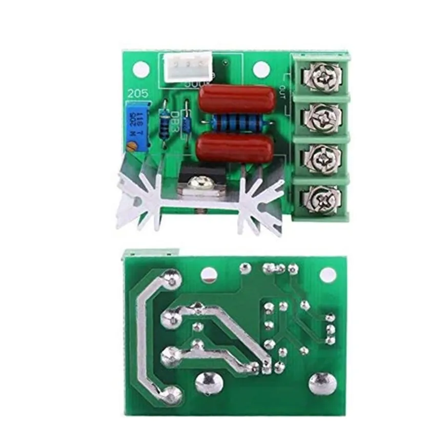 AC 220V SCR Voltage Regulator LED Dimming Dimmers 2000W High Power Motor Speed Controller Governor Module W/ Potentiometer | Обустройство