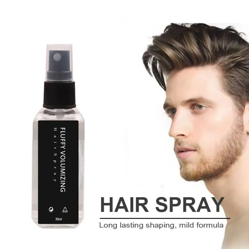 Пушистый объемный гель для волос против выпадения спрей очень долговечный