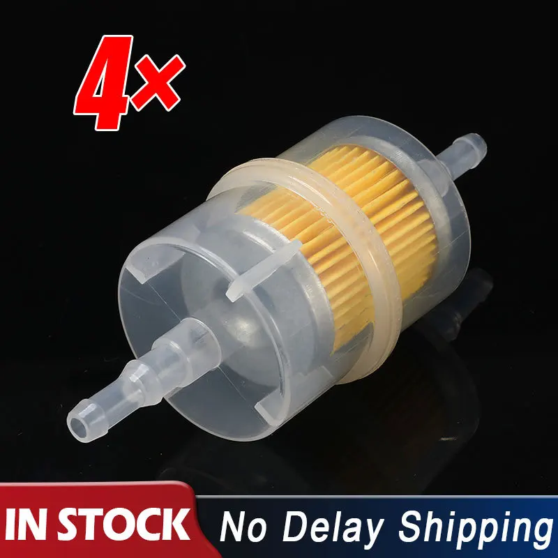 Универсальные топливные фильтры для мотоциклов и автомобилей 4 шт./лот запчасти