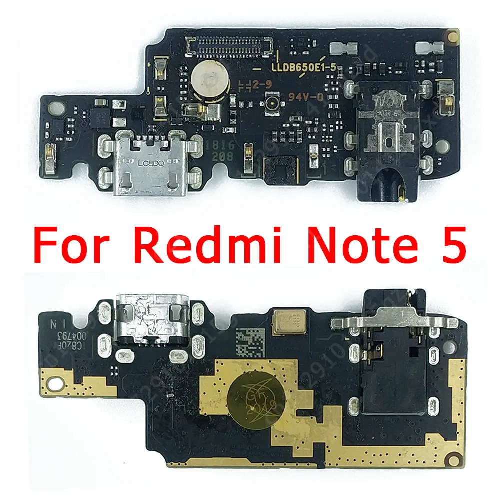 

Оригинальная зарядная плата для Xiaomi Redmi Note 5 USB PCB док-разъем гибкий кабель запасные части зарядный порт для Redmi Note 5