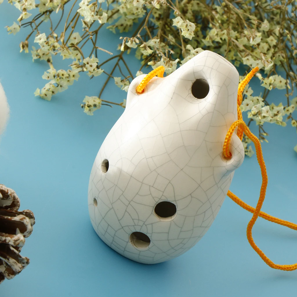 1 шт. керамический альт окарина 6 отверстий для детей начинающих