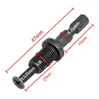 Адаптер для сверлильного патрона, переходники с шестигранным хвостовиком 14 дюйма, винт с наружной резьбой для сверлильного патрона 6 мм 10 мм 13 мм 38 дюйма-24UNF, аксессуары для сверлильных бит