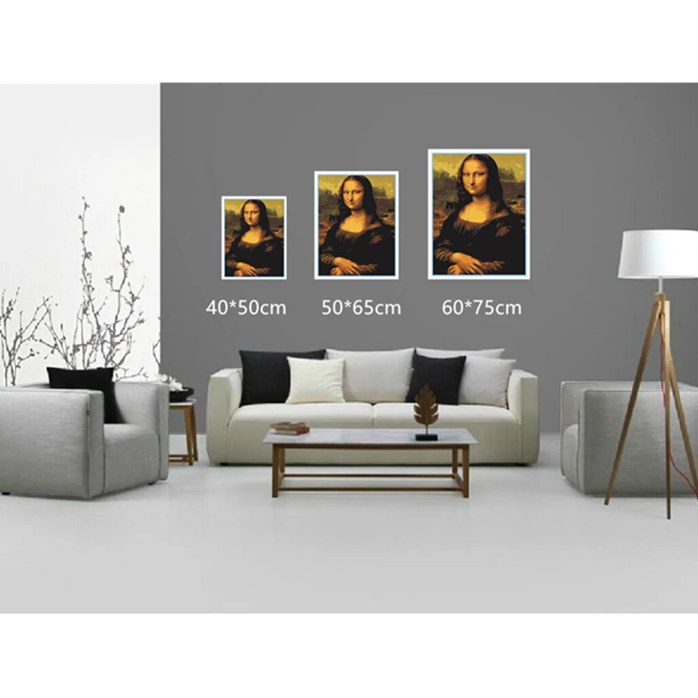 Bare Back Dancer Figure DIY Digital Painting By Numbers Modern Wall Art Canvas Unique Gift Home Decor 40x50cm | Дом и сад