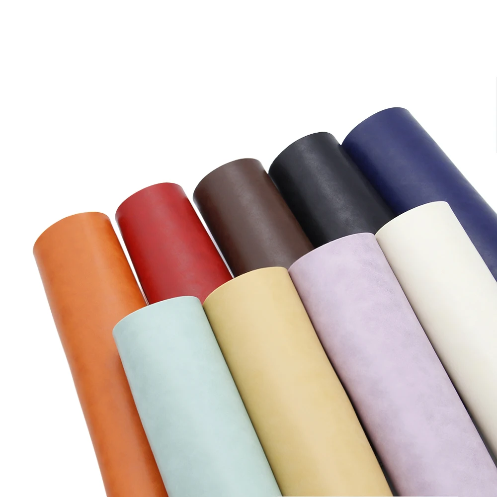Однотонные листы из искусственной кожи 20*34 см материалы ручной работы для