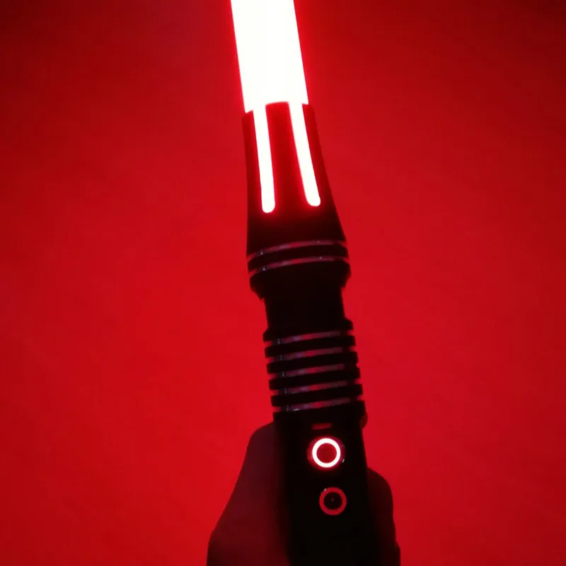 

2021 New Lightsaber toys RGB Flashing Sword Cosplay Metal Light Saber Outdoor Children Adult Toy Light Gift