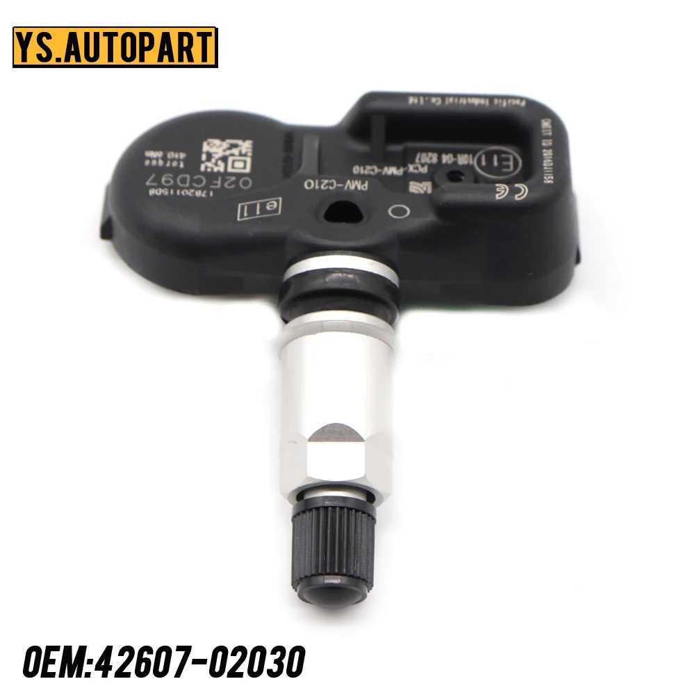 Датчик контроля давления в шинах 42607 02031 для Toyota Land Cruiser 200 Previa Verso 2007 2020 TPMS 433 МГц
