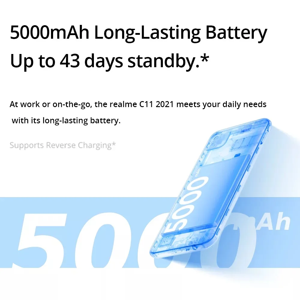 realme c11 2021 smartphone nfc global russian version 2gb ram 32gb rom 6 5 hd diaplay 5000mah long lasting battery cell phone free global shipping