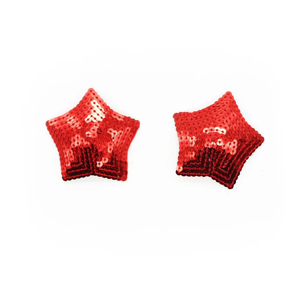 Горячая сексуальная блестящая форма пентаграммы силиконовых покров