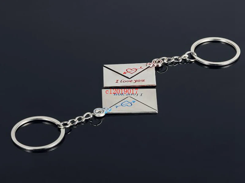 Креативный подарок для любимых металлический брелок ключей автомобильный