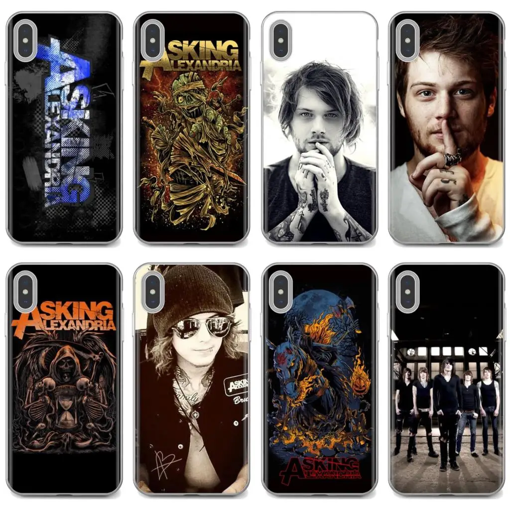 

Case For iPhone iPod Touch 11 12 Pro 4 4S 5 5S SE 5C 6 6S 7 8 X XR XS Plus Max 2020 Asking Alexandria The British Rock Band
