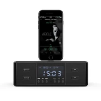 alarm clock radiowireless bluetooth speakerdigital alarm clock usb charger for bedroom with fm radiousb charging port
