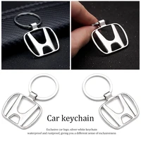 3d metal car emblem keychain key ring car decoration accessories for honda mugen power civic accords crv hrv jazz cbr vtx vfr
