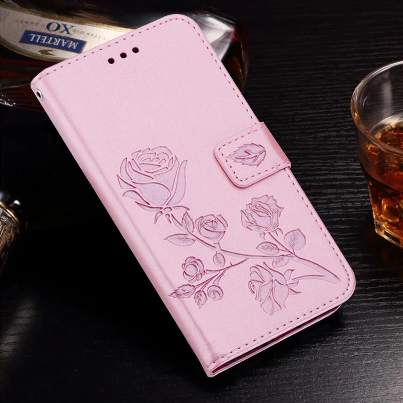 3D цветок кожаный чехол с подставкой и отделениями для карт Nokia Lumia 630 635 730 735 540 650 532