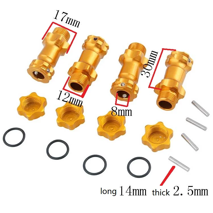 шестигранная ступица колес