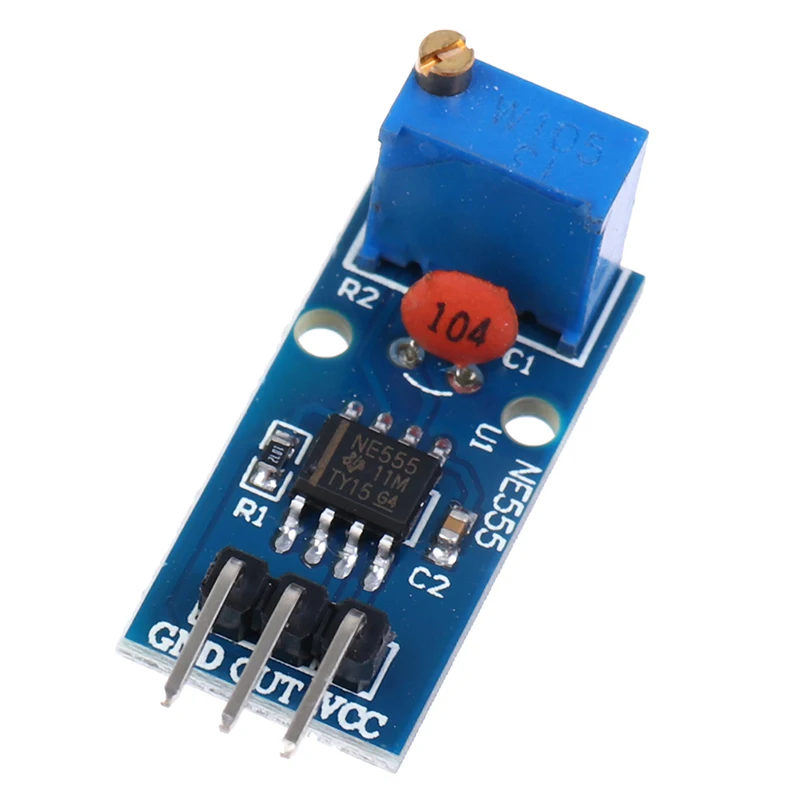 

1pcs Frequency Adjustable Pulse Generator Module NE555 Chip 5V~12V