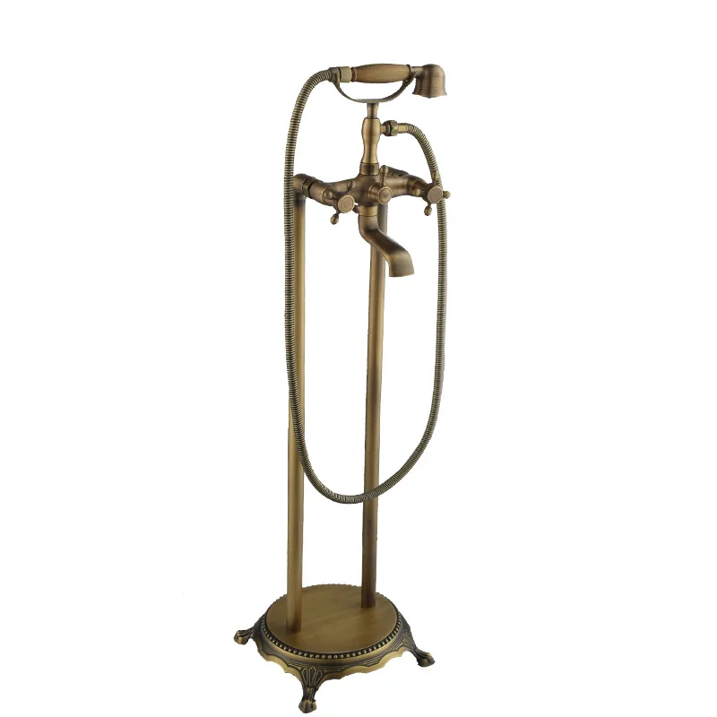 

Shower head / floor-standing antique black ancient floor-standing shower set