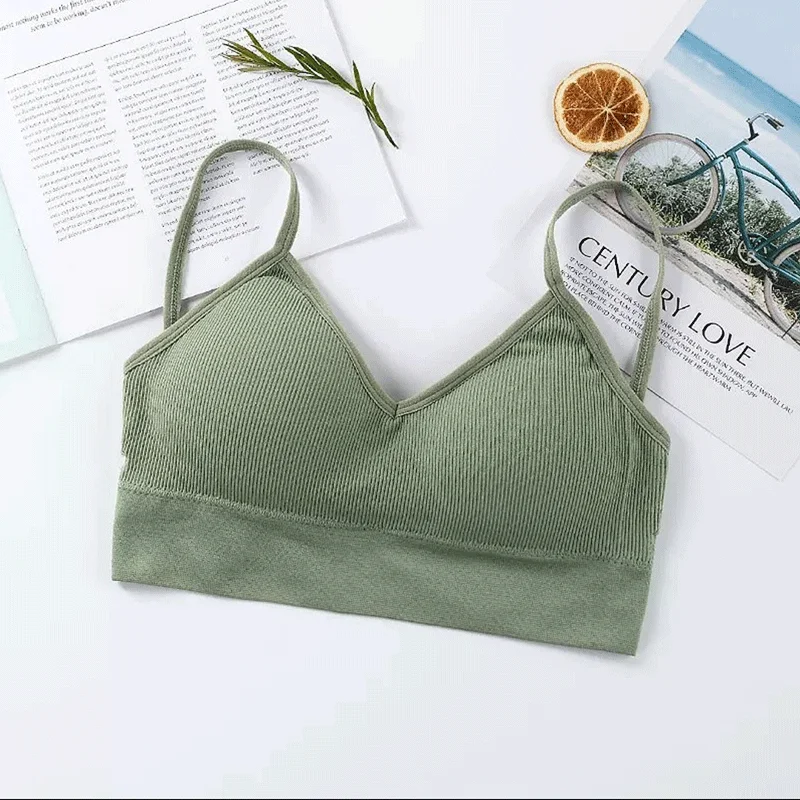 

Women's Tube Tops Brassiere Women's Sports Bra Push Up Underwear Tops Seamless Sports Top Sexy Lingerie Female Tops Girl Bra