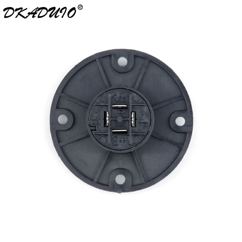 

DKADUIO Z418 Professional Speaker Accessories, Four-Core Socket European Cannon Seat Audio Large Round 4-Core Plug