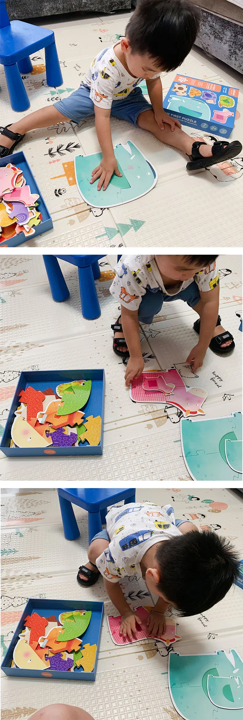 MiDeer Puzzle Kids Puzzles Educational Toys Children Toys Educational Paper Toys for Children Gifts > 3 Years Old