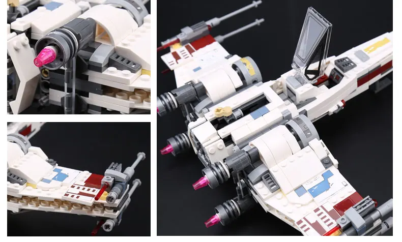 DHL 05145 05151 Звездные войны 75218 X-wing Звездный истребитель и 75222 облачный город набор для детей рождественские игрушки подарок строительные блоки