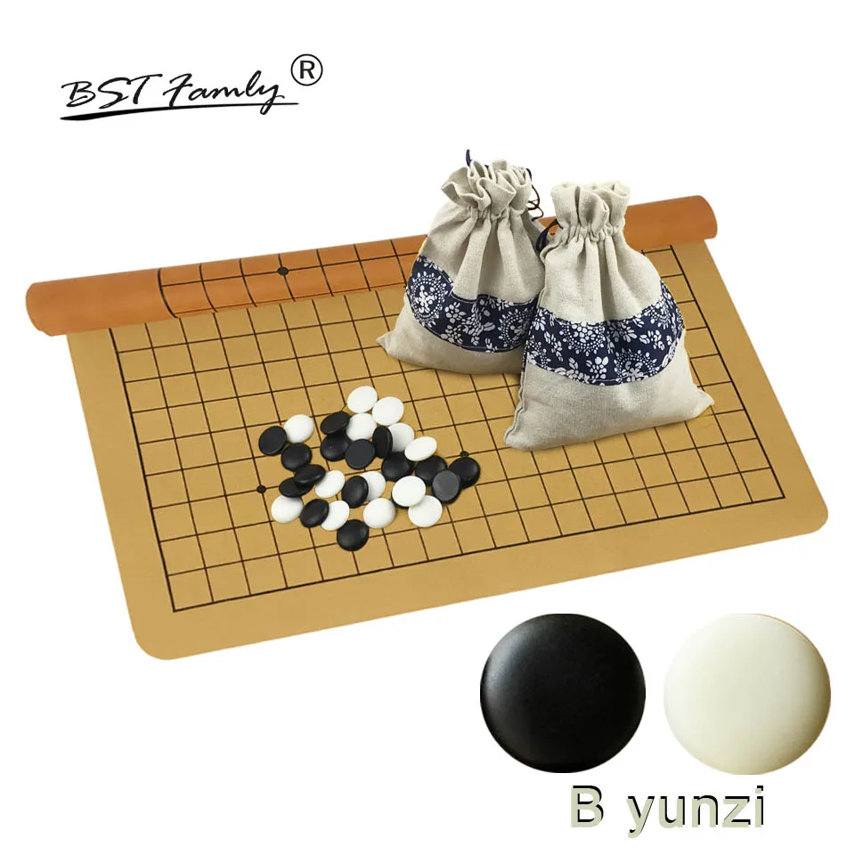 Go Game A B C D Yunzi Wei высококлассный Шахматный набор 361 шт. для 19 дорожных игр доска из