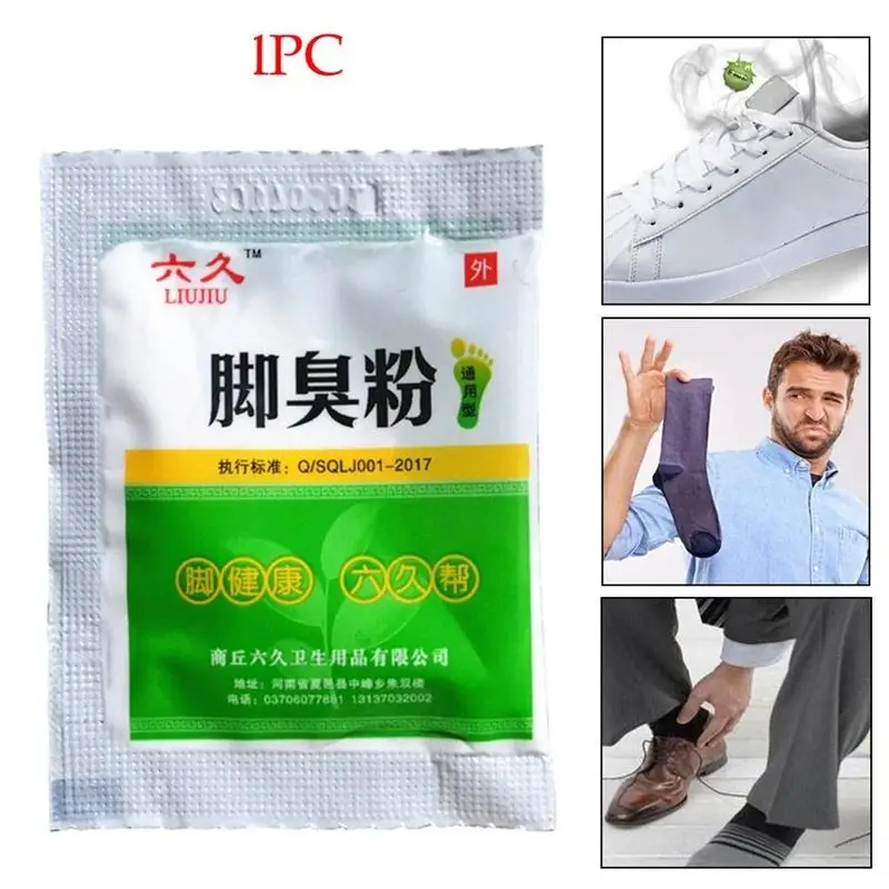 

Feet Care Fungal Infections Foot Bath Powder Remove Athlete's Foot Odor Sweat Itching Peeling Beriberi Tinea Pedis