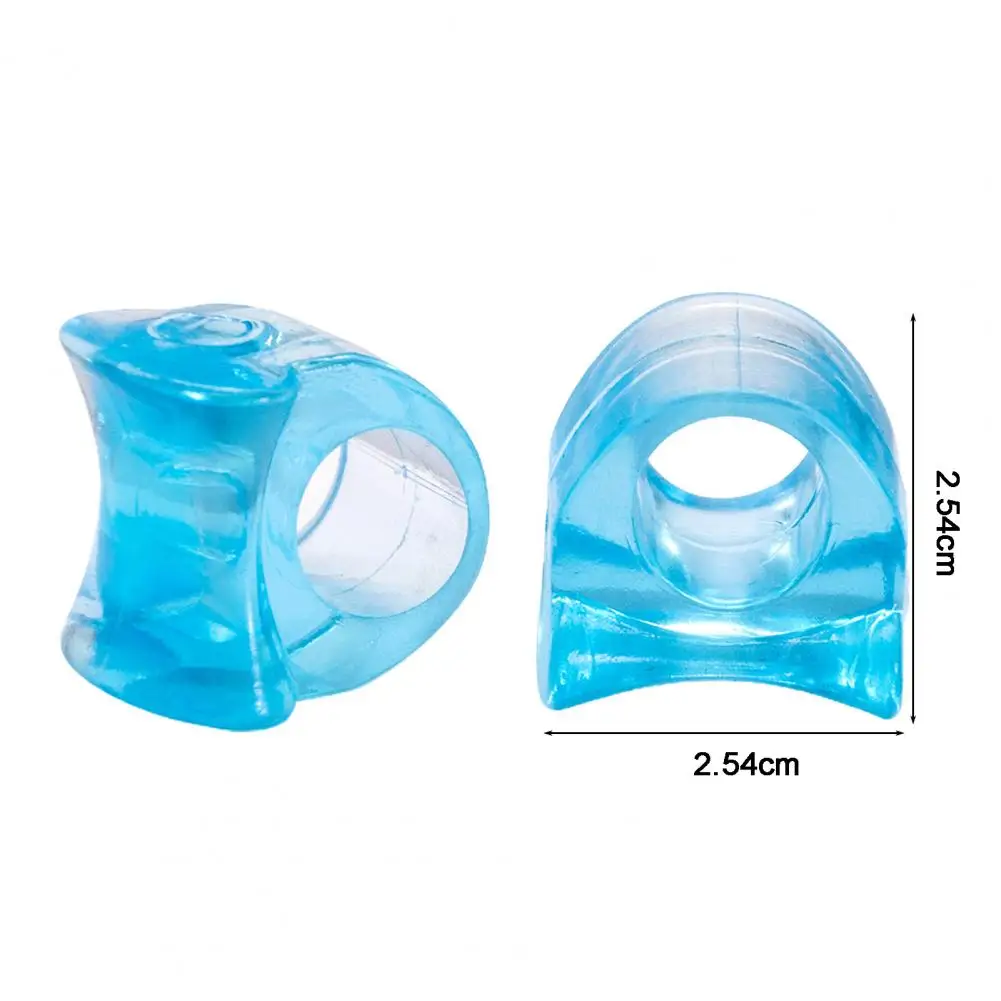 

1 Pair Toe Separator Washable Reduce Pain SEBS Foot Pressure Relieving Thumb Corrector for Pedicure Foot Care Tool
