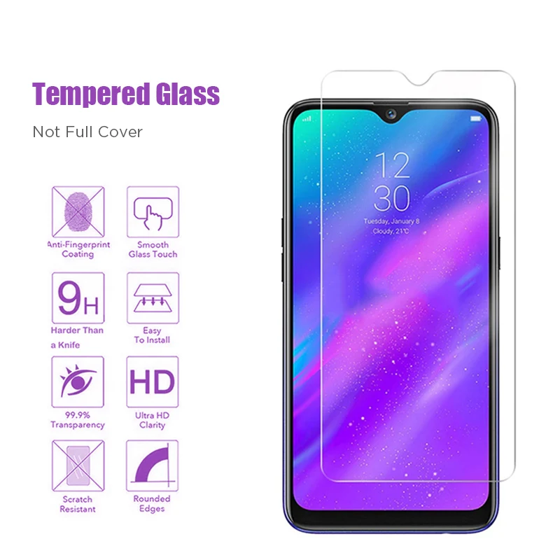 Защитное стекло 9H HD для OPPO Ace2 A12 A52 A72 A92s F15 A31 Find X2 Lite A12e | Мобильные телефоны и