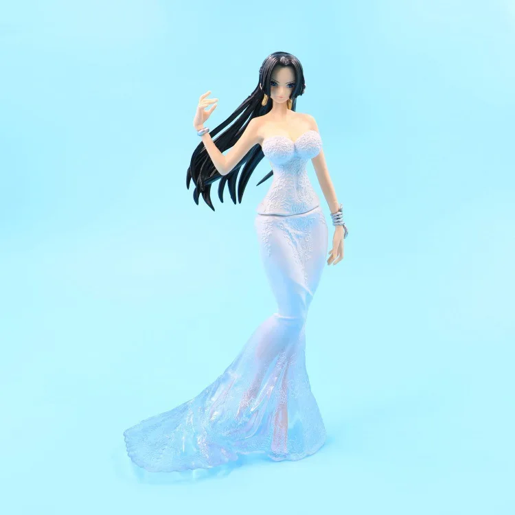 

Цельная белая свадебная экшн-фигурка боа хэнкоу из ПВХ, игрушки, куклы, подарки для детей 23 см