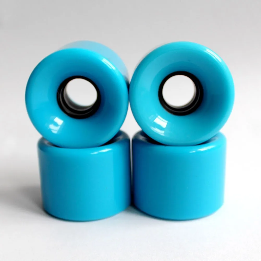 

4PCS Wheels 60mm(78A) Accesssories Durable Longboard PU Parts Set Of 4