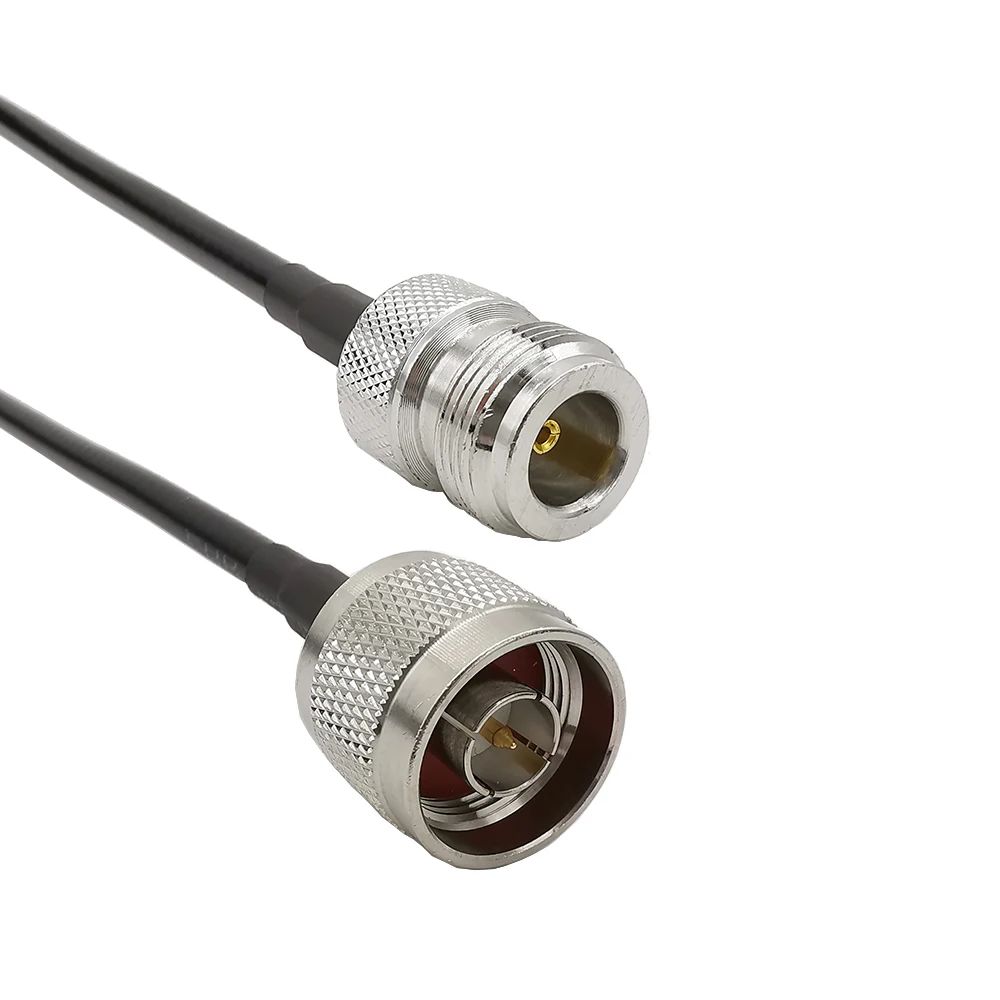 Коаксиальный Удлинительный кабель N типа папа мама RG58 RF переходник Папа антенный 1 20 м|Соединители| |