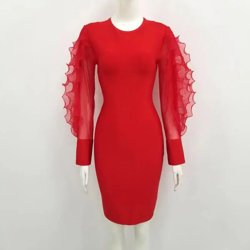 2019 вискозное элегантное женское Клубное платье Vestidos осенняя мода сексуальное с
