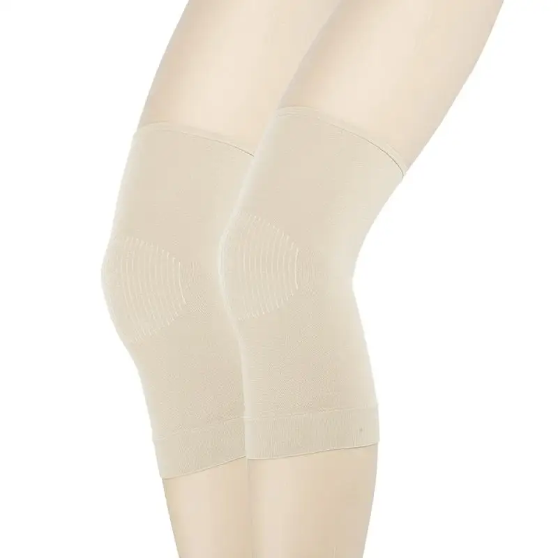 

1 pair Kneepad warm women's knee joint ultra-thin room breathable seamless knee pads Brace Shin Guard for Men and Women