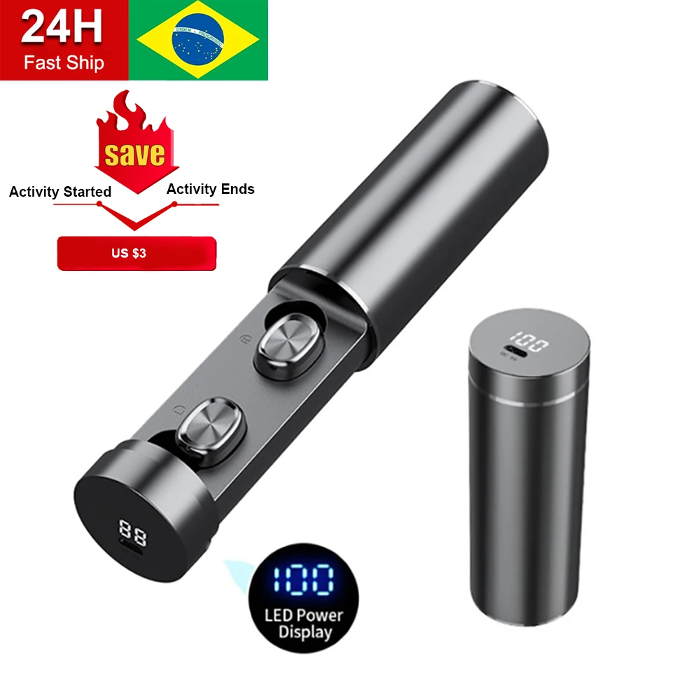 

TWS-наушники B9 с поддержкой Bluetooth 5,0 и микрофоном