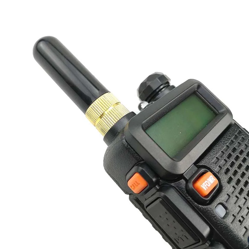 Diamond SRH805S SMA-Женская Мини Короткая Двухдиапазонная VHF UHF Антенна для Baofeng |
