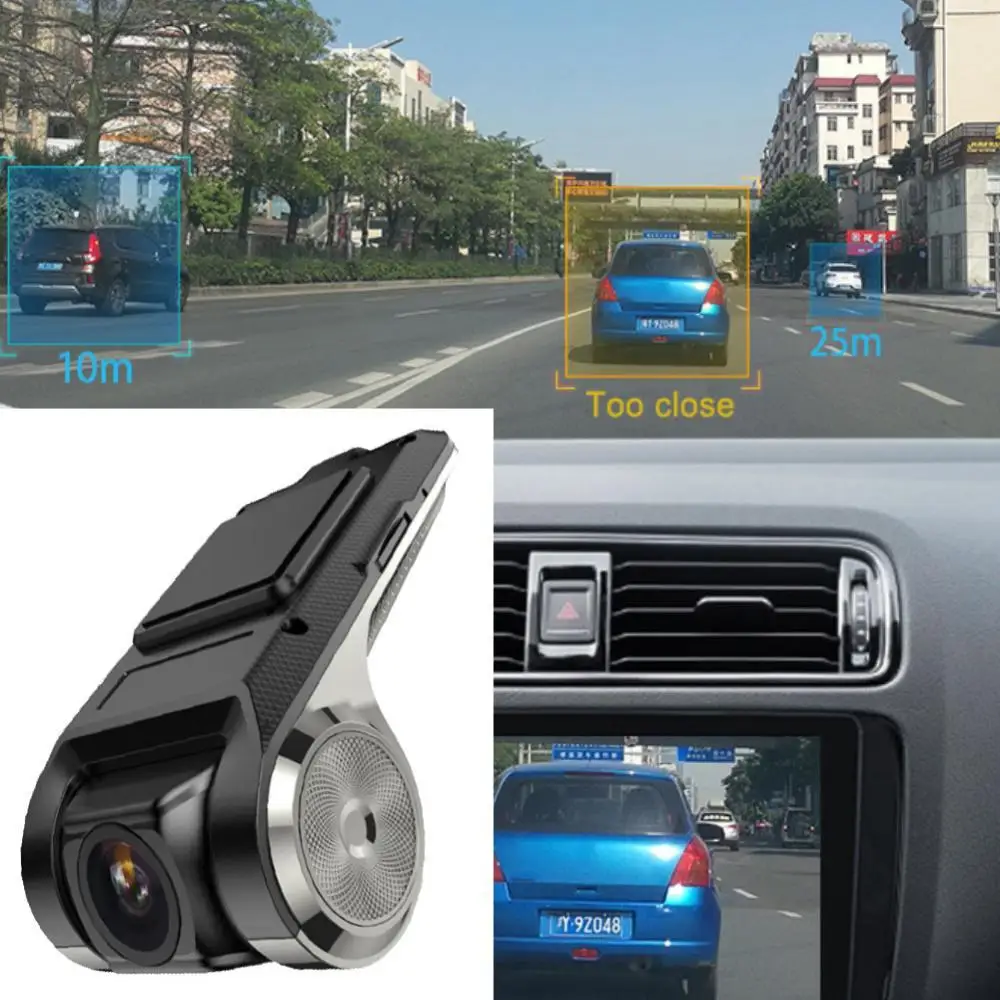 

Mini Car DVR Camera 170 Degree Adjustable HD 1080P Driving Recorder Accessories    