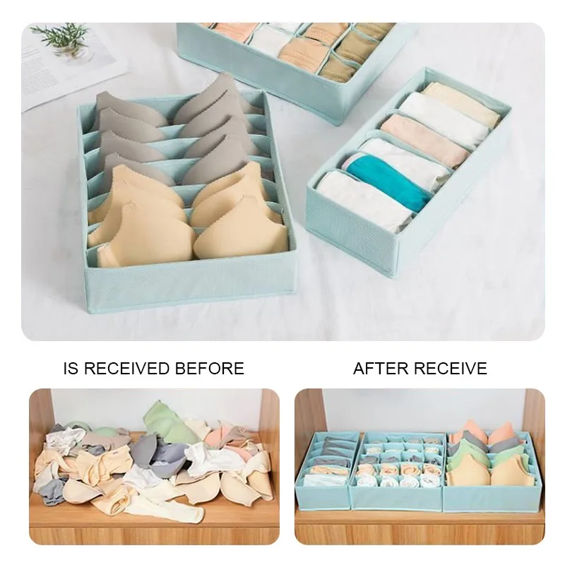 Ящик для хранения нижнего белья коробка в спальне гардеробе ящик носков